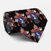 Cravate noire de Pius XII (Roulé)