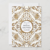 Cravate noire Elegance 2, Invitation Fête des mari (Dos)