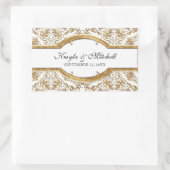 Cravate noire Elégance 2, Sticker à couplage d'or (Sac)