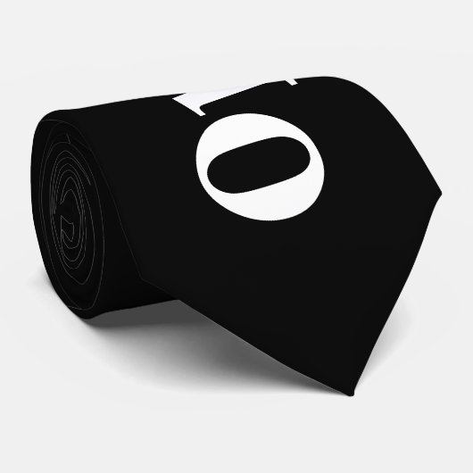 Cravate noire en option (Roulé)
