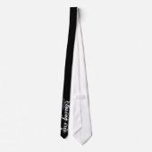 Cravate noire, mensonge blanc (Dos)