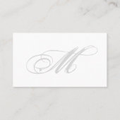 Cravate noire | Noir Blanc | Carte d'évaluation (Dos)