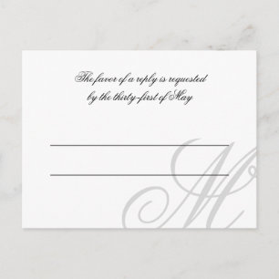 Cravate noire Noir Blanc Carte postale RSVP