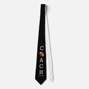 Cravate noire nommée faite sur commande