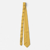 Cravate Nom du cardiologue Cardiogramme ECG Docteur Médica (Dos)