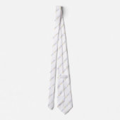 Cravate Nom du logo de l'entreprise Slogan Minimalist Prof (Dos)