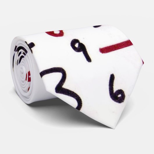 Cravate Nombres (Roulé)