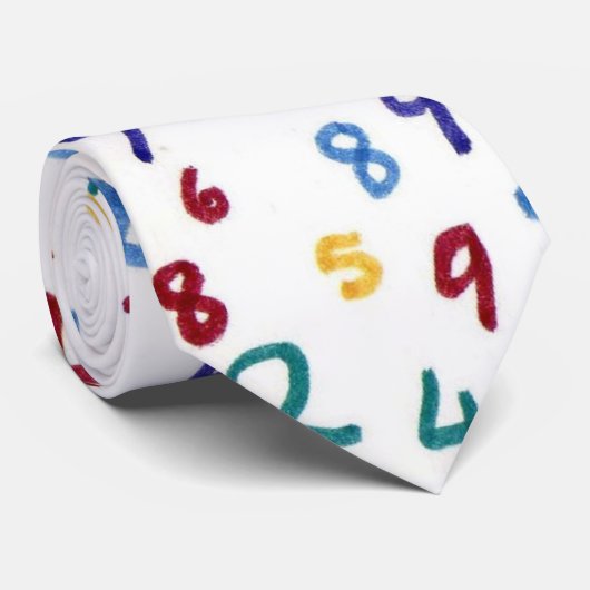 Cravate Nombres (Roulé)