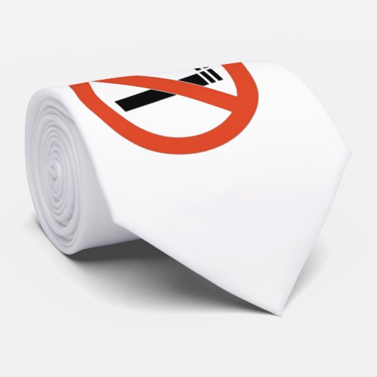 Cravate non-fumeurs (Roulé)