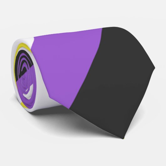 Cravate Nonbinary Colors Krawatte (Roulé)