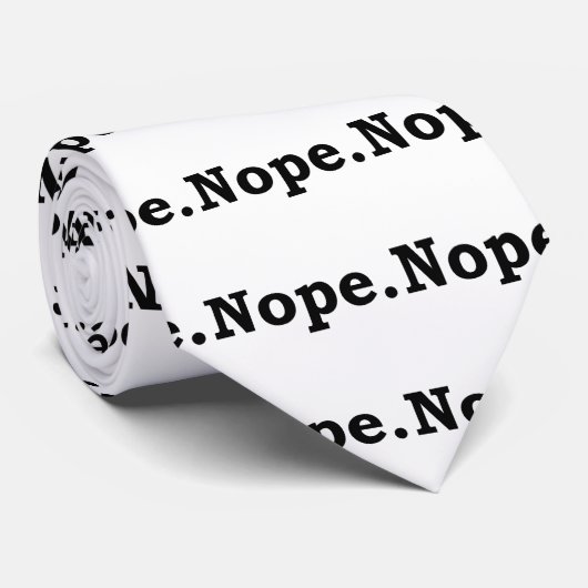 Cravate Nope (Roulé)