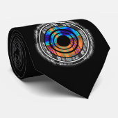 Cravate Nordic Future monogram (Roulé)