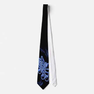 Cravate Notes bleues