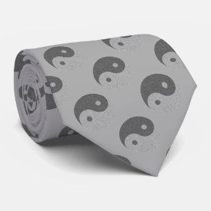 Cravate Notes de musique Yin Yang