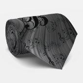 CRAVATE NOTES MULTIMUSIQUES MONOGRAMMES (Roulé)
