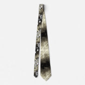 Cravate Notes musicales (Dos)