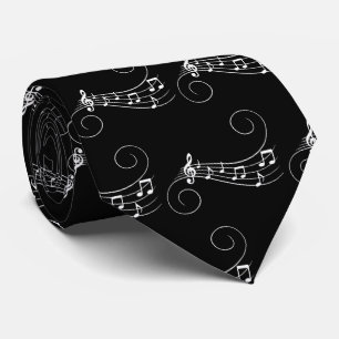 Cravate Notes musicales
