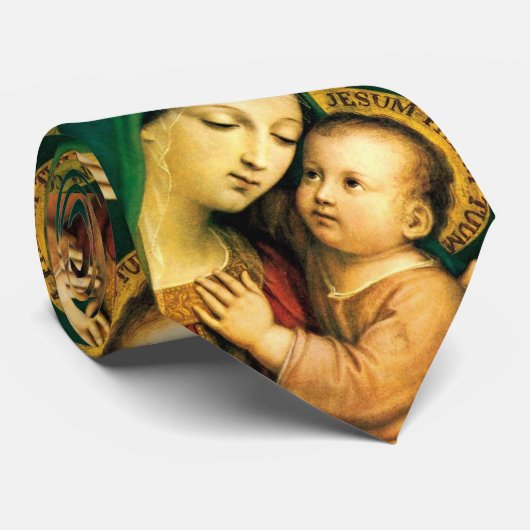 Cravate notre dame de bon conseil (Roulé)