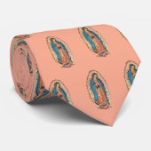 Cravate Notre-Dame de Guadalupe Tilma Miraculuseuse Beaux- (Roulé)