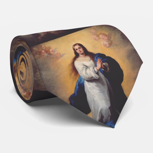 Cravate Notre-Dame de l'Immaculée Conception (Roulé)