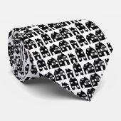 Cravate Notre rue, (Roulé)