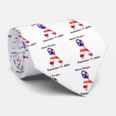 Cravate N'oubliez jamais (Roulé)