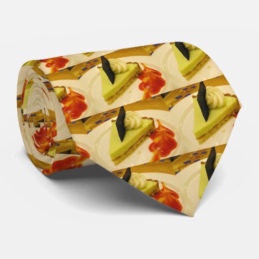 Cravate Nourriture de dessert de tartes de chaux (Roulé)