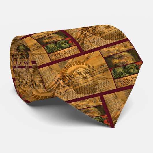 Cravate Nous Le Peuple (Roulé)