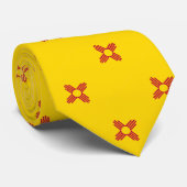 Cravate Nouveau-Mexique Cravates, mode USA, Mexique Drapea (Roulé)