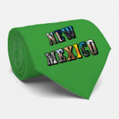 Cravate Nouveau-Mexique, États-Unis Texte (Roulé)