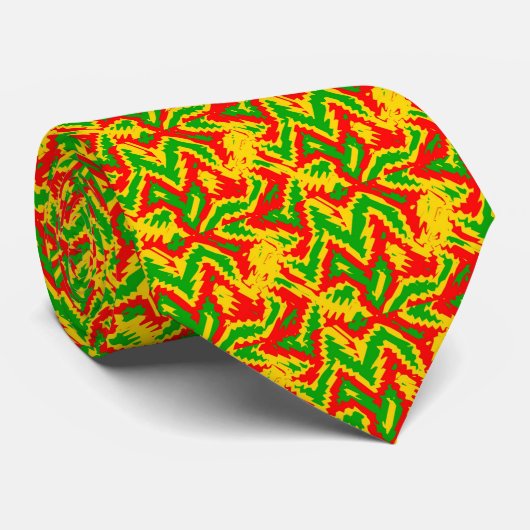 Cravate Nouvelle conception de Rasta (Roulé)