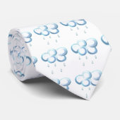 Cravate Nuage de pluie (Roulé)