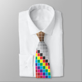 Cravate nuance de couleur arc-en-ciel (Attaché)