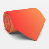 Cravate Nuance Rouge Orange (Roulé)