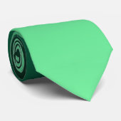 Cravate Nuances de vert émeraude (Roulé)