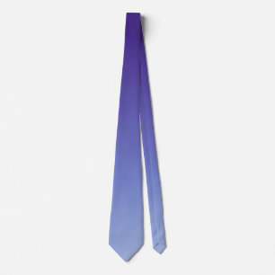 Cravate Nuances de violet de pervenche à bleu