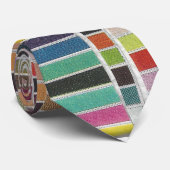 Cravate Nuanciers multicolores coupés (Roulé)