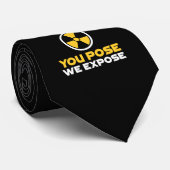 Cravate Nucléaire radioactif de cadeau de technologie de (Roulé)