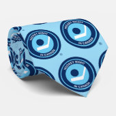 Cravate Nuit de hockey au Canada Logo rétro (Roulé)