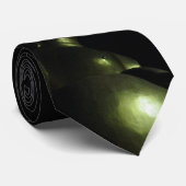 Cravate Nuit du Bouddha ... Thaïlande (Roulé)