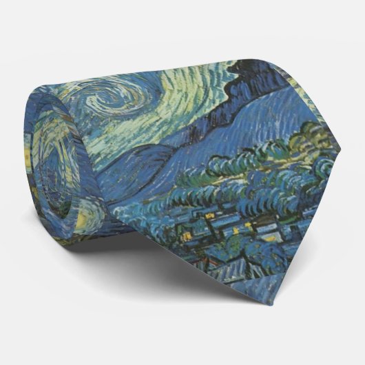 Cravate Nuit étoilée (Roulé)