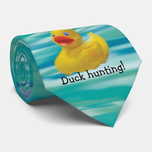 Cravate Nuit formelle Croisière Canard pour adultes (Roulé)