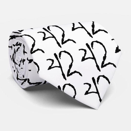 Cravate Number42 (Roulé)