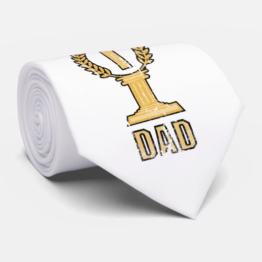 Cravate Numéro 1 papa (Roulé)