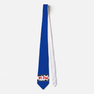 Cravate numéro 1 Papa Idée de cadeau pour la fêt