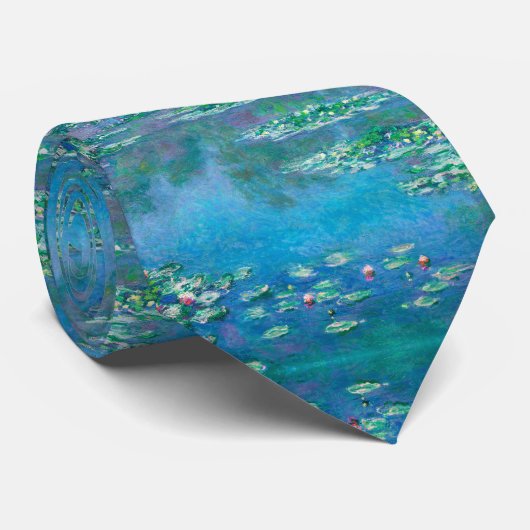 Cravate Nymphes, Claude Monet (Roulé)
