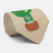 Cravate Oasis tropicale (Roulé)