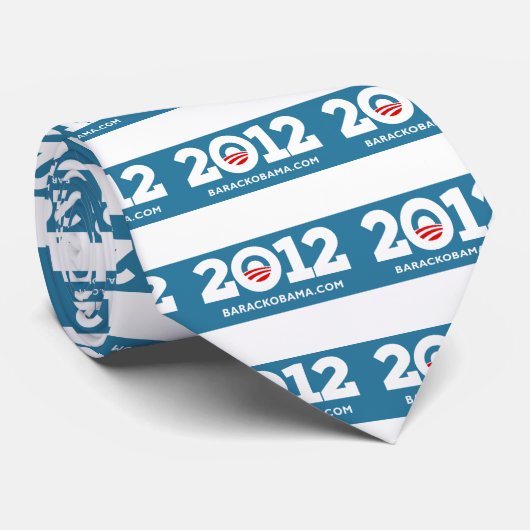 Cravate Obama 2012 (Roulé)