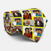 CRAVATE OBAMA COLLAGE (Roulé)