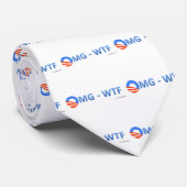 Cravate Obama O - OMG-WTF (Roulé)